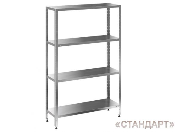 Стеллаж кухонный СK 4-х полочный в в Обнинске, школы, рестораны, столовые Россия, Рязань, Москва фото 1
